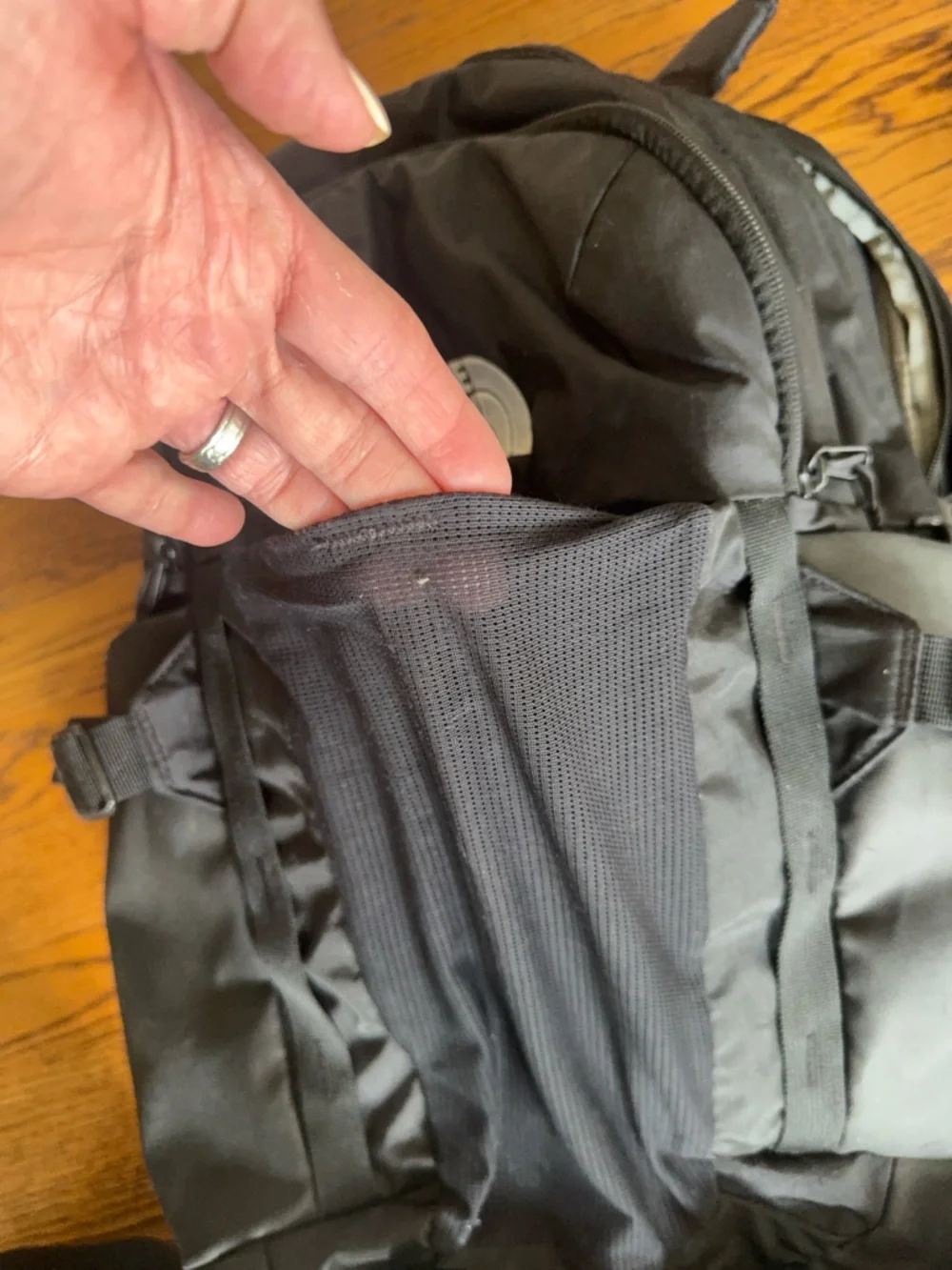 The North Face Black Backpack with Logo - Daypack